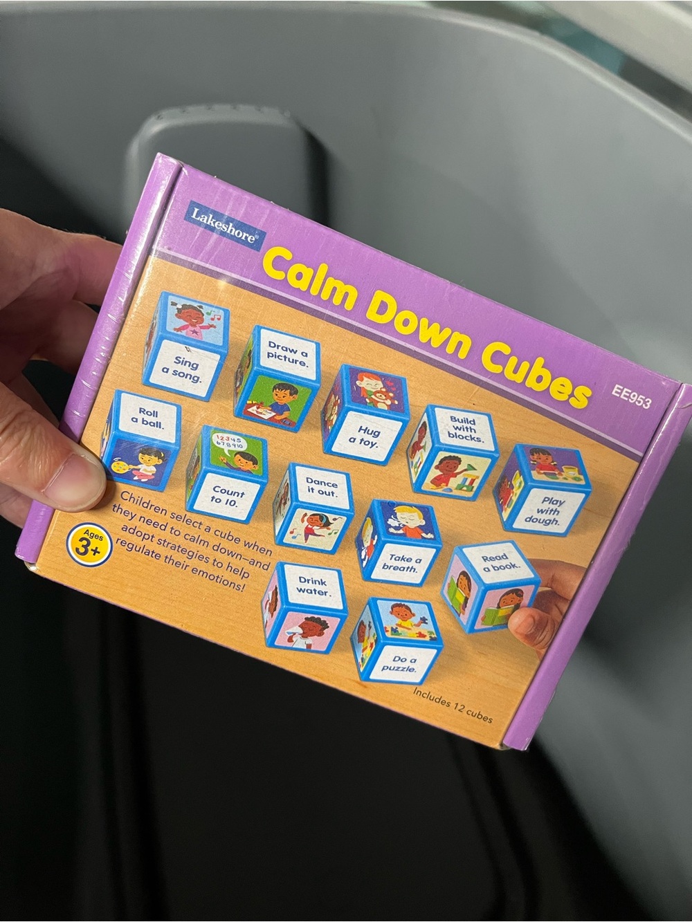 New Lakeshore Learning Calm Down Cubes
